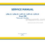 Photo 5 - New Holland LM6.32 LM6.35 LM7.35 LM7.42 LM9.35 Stage IIIB Service Manual Telescopic Handler 48191037