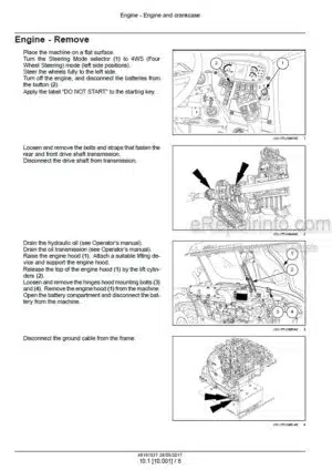 Photo 8 - New Holland Kawasaki FH580V Repair Manual Engine 87372878