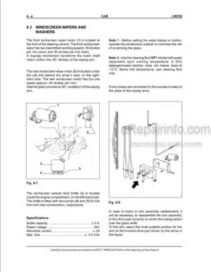 Photo 5 - New Holland LW230 Repair Manual Wheel Loader 75131028NA