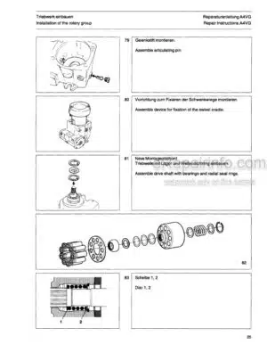 Photo 12 - New Holland LW50.B Service Manual Wheel Loader 73183078