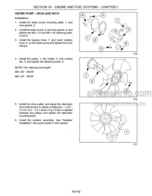 Photo 5 - New Holland MC22 MX28 MC35 Repair Manual Tractor 87557971