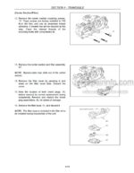 Photo 6 - New Holland MZ14H MZ16H MZ18H Repair Manual Mower 87045363