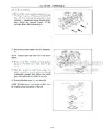 Photo 6 - New Holland MZ14H MZ16H MZ18H Repair Manual Mower 87045363