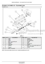 Photo 5 - New Holland Maize Master 9105-24 Service Manual Corn Header 48123416