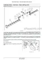 Photo 5 - New Holland Mega Cutter 512 530 Service Manual Tractor Mounted Disc Mower-Conditioner 47937741