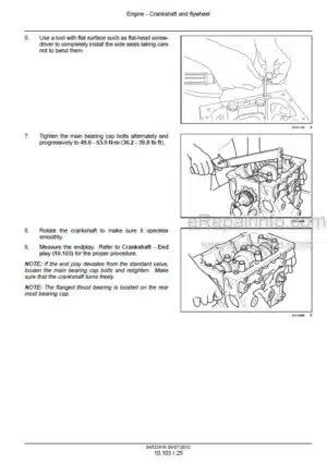 Photo 6 - New Holland S3L2 Service Manual Engine 84523916