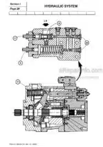 Photo 6 - New Holland SB36 SB56 SB58 SB60 SB62 SB64 Service Manual Grape Harvester 6048223100