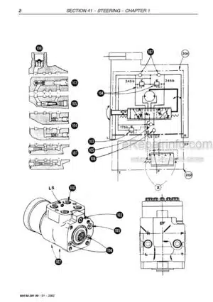 Photo 9 - New Holland SB65 Repair Manual Harvester 6048228100