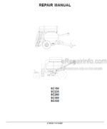 Photo 4 - New Holland SC180 SC230 SC260 SC380 SC430 Repair Manual Air Cart 87367201