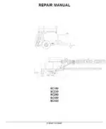 Photo 4 - New Holland SC180 SC230 SC260 SC380 SC430 Repair Manual Air Cart 87367201