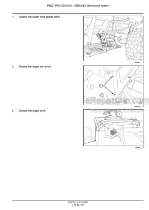 Photo 11 - New Holland SC180 SC230 SC260 SC380 SC430 Repair Manual Air Cart 87367201