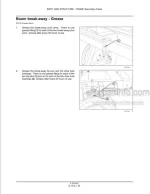 Photo 5 - New Holland SF210 SF216 Repair Manual Sprayer 87606645