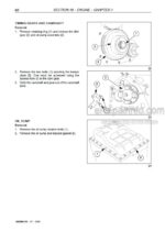 Photo 2 - New Holland T1560 T1570 Service Manual Compact Tractor 84205613A
