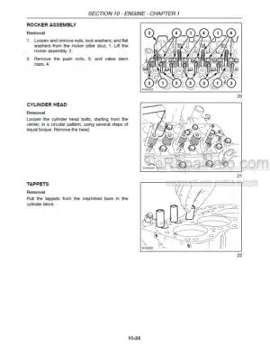 Photo 7 - New Holland W170C Tier 2 Service Manual Wheel Loader 84524449