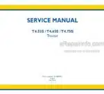 Photo 4 - New Holland T4.55S T4.65S T4.75S Service Manual Tractor 51489991