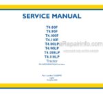 Photo 5 - New Holland T4.80F T4.90F T4.100F T4.110F T4.80LP T4.90LP T4.100LP T4.110LP Service Manual Tractor 51525992