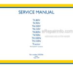 Photo 6 - New Holland T4.80V T4.90V T4.100V T4.110V T4.80N T4.90N T4.100N T4.110N Service Manual Tractor 51523366