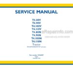 Photo 7 - New Holland T4.80V T4.90V T4.100V T4.110V T4.80N T4.90N T4.100N T4.110N Service Manual Tractor 51526007