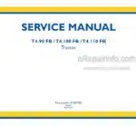 Photo 5 - New Holland T4.90FB T4.100FB T4.110FB Service Manual Tractor 51427780