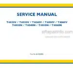 Photo 5 - New Holland T4020V T4030V T4040V T4050V T4060V T4030N T4040N T4050N T4060N Service Manual Tractor 84150905B1