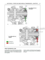 Photo 3 - New Holland T4020 T4030 T4040 T4050 Deluxe Supersteer Repair Manual Tractor 84158071