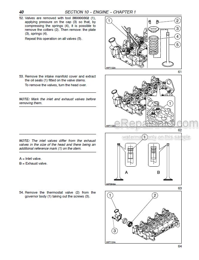 Photo 1 - New Holland T4020 T4030 T4040 T4050 Repair Manual Tractor 87758551