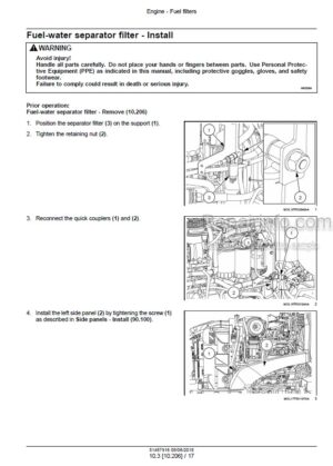 Photo 6 - New Holland T5.110 T5.120 Electro Command Tier 4B Final Service Manual Tractor 51487916
