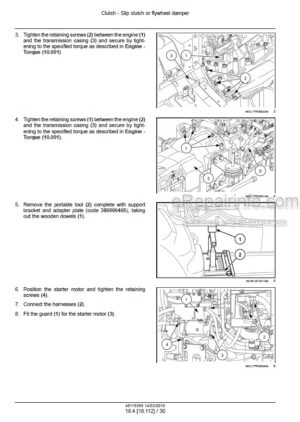 Photo 5 - New Holland T5.75 T5.85 T5.95 T5.105 T5.115 Service Manual Tractor 48115369