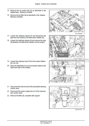 Photo 2 - New Holland T5.110 T5.120 Electro Command Service Manual Tractor 48038068