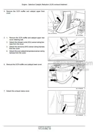 Photo 11 - New Holland T6.125 T6.145 T6.155 T6.165 T6.175 T6.180 Auto Command Tier 4B Final Service Manual Tractor 47938738