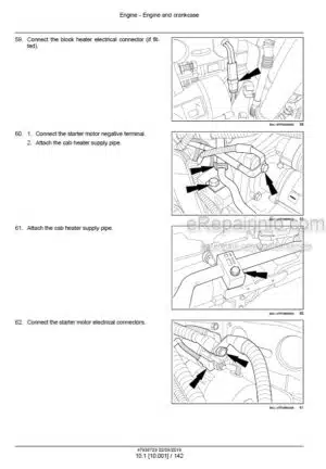 Photo 9 - New Holland T6.125 T6.145 T6.155 T6.165 T6.175 T6.180 Auto Command Stage IV Service Manual Tractor 47938729