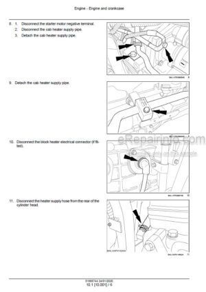 Photo 8 - New Holland T4.80F T4.80V T4.90F T4.90V T4.100F T4.100V T4.110F T4.110V Tier 4A Interim Service Manual Tractor 51430128