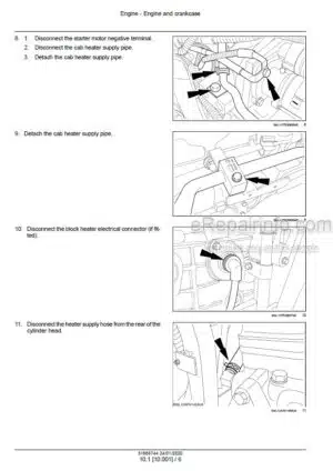 Photo 8 - New Holland T6.125 T6.145 T6.155 T6.165 T6.175 T6.160 T6.180 Dynamic Command Auto Command Tier 4B Final Service Manual Tractor 51666758