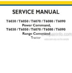 Photo 4 - New Holland T6030 T6050 T6070 T6080 T6090 Service Manual Tractor