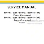Photo 4 - New Holland T6030 T6050 T6070 T6080 T6090 Service Manual Tractor
