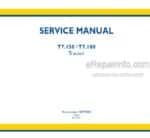 Photo 4 - New Holland T7.150 T7.180 Tier 0 Service Manual Tractor 48079508