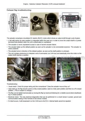 Photo 7 - New Holland T8.320 T8.350 T8.380 T8.410 T8.435 T8.380 Smart Trax T8.410 Smart Trax T8.435 Smart Trax CVT PST Tier 4B Service Manual Tractor 48115484