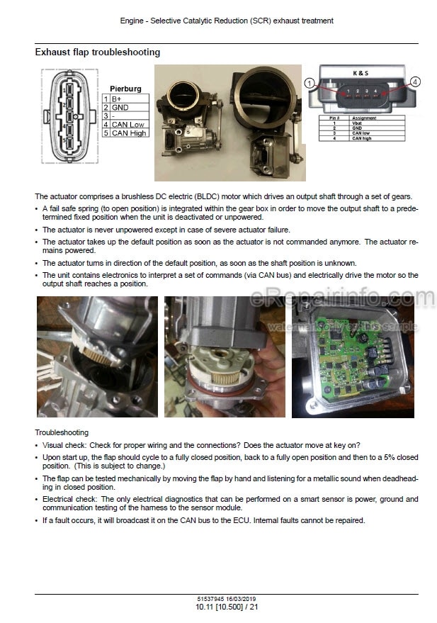 Photo 1 - New Holland T8.320 T8.350 T8.380 T8.410 T8.380 / T8.410 SmartTrax PST Tier 4B Service Manual Tractor 51537945