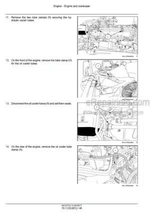 Photo 7 - New Holland TC5070 Service Manual Combine 84465927