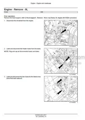 Photo 8 - New Holland T5.90 T5.100 T5.110 T5.120 Tier 4B Final Service Manual Tractor 51543579