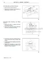 Photo 2 - New Holland TC18D TC21D Repair Manual Tractor 6045507100