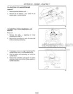 Photo 2 - New Holland TC23DA TC26DA Repair Manual Tractor 87367140