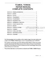 Photo 4 - New Holland TC48DA TC55DA Repair Manual Tractor 87357371