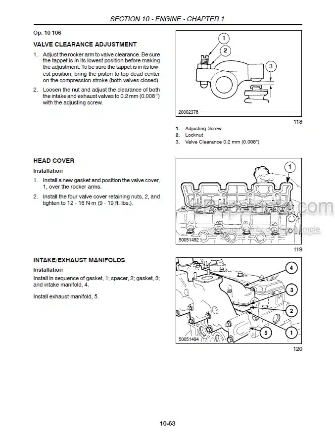 Photo 1 - New Holland TC48DA TC55DA Repair Manual Tractor 87357371
