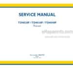 Photo 4 - New Holland TD4020F TD4030F TD4040F Service Manual Tractor 48064955