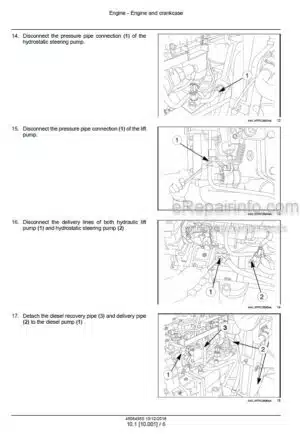 Photo 7 - New Holland TK4.80V TK4.80N TK4.80F Service Manual Tractor 51543563