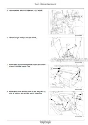 Photo 5 - New Holland TD4040F Service Manual Tractor 48064965