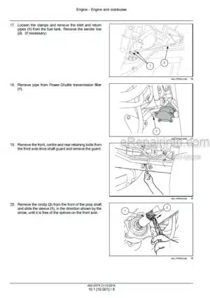 Photo 2 - New Holland TD5.100 TD5.110 TD5.65 TD5.75 TD5.80 TD5.90 Service Manual Tractor 48012878