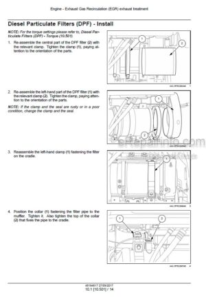 Photo 3 - New Holland TD5.85 TD5.95 TD5.105 TD5.115 Service Manual Tractor 48194617