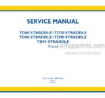 Photo 4 - New Holland TD60 TD70 TD80 TD90 TD95 Straddle Service Manual Tractor 48047633